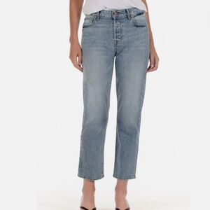 Fidelity Jeans Breaker Boyfriend Jeans Blue Size 31 $228
